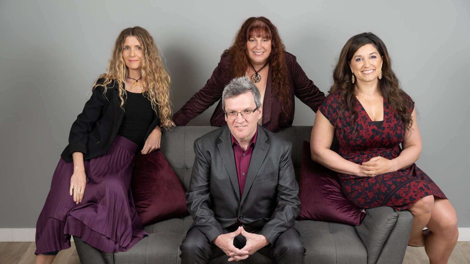 The Aisling School teaching team: April Angel, Sandy Sheridan, Holly Betros and Michael Sheridan